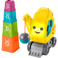 Інтерактивна навчальна іграшка Fisher Price Baby  Toddler Learning Toy Count and Stack Crane
