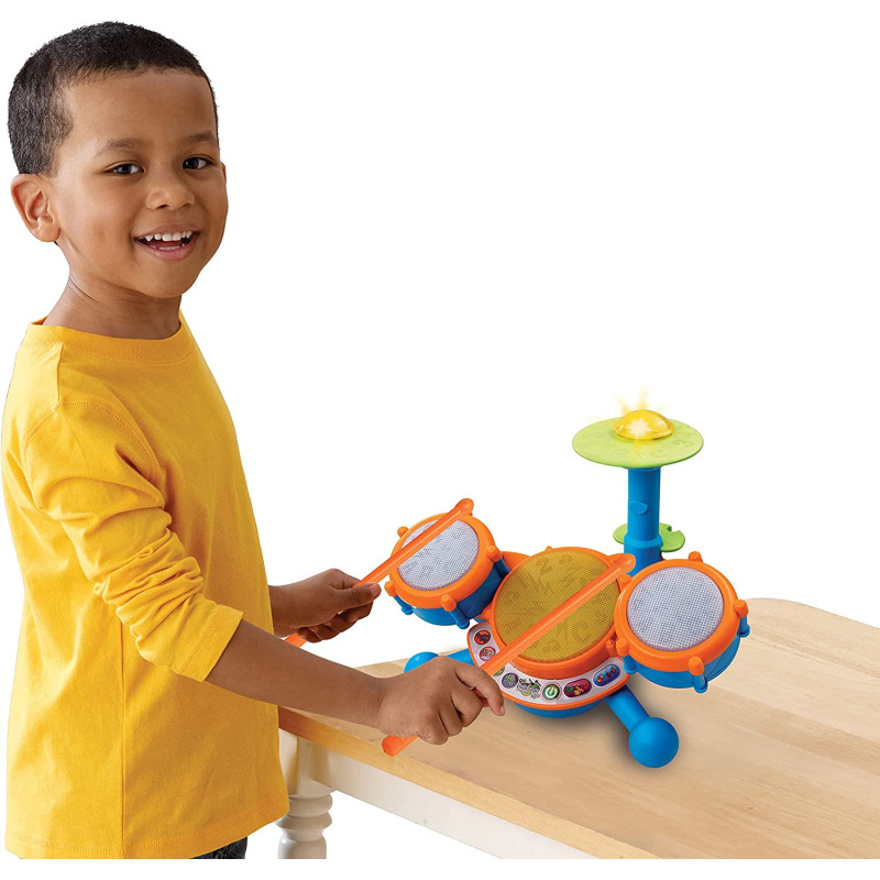 Барабанна установка VTech KidiBeats Kids Drum Set, Orange