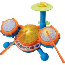 Барабанная установка VTech KidiBeats Kids Drum Set, Orange
