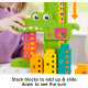 Навчальна іграшка конструктор Крокодил Fisher Price Preschool Learning Toy Adding Alligator