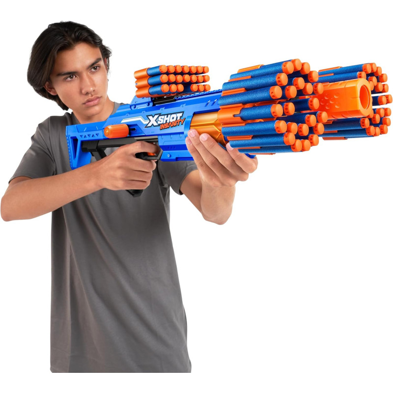 Скорострільний бластер  X Shot Insanity Bezerko by ZURU with 48 Darts