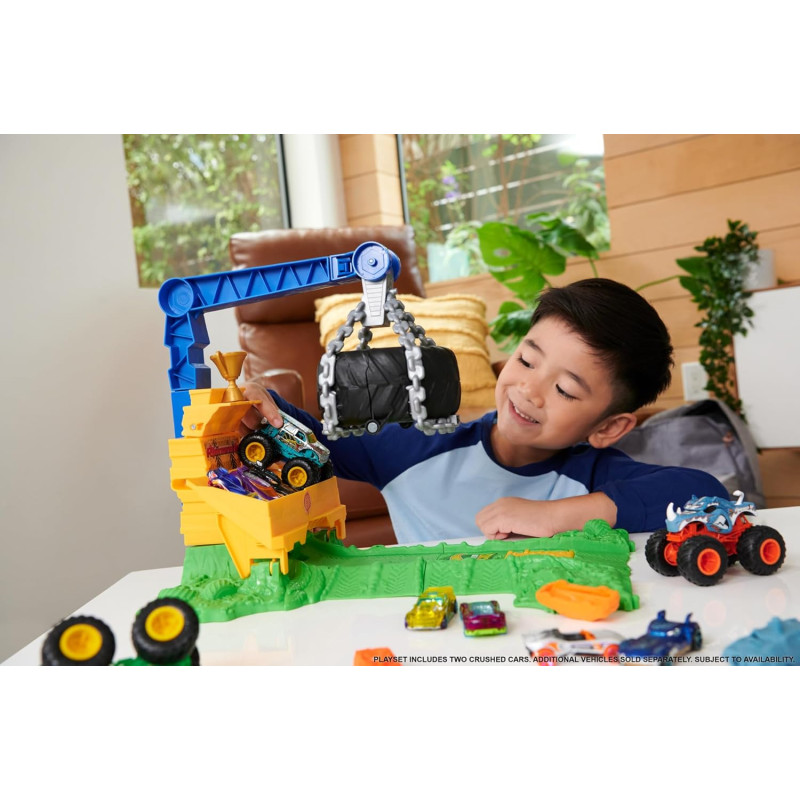 Ігровий набір Hot Wheels Training Arena Ігровий набір Hot Wheels Monster Trucks Rhinomite Chargin Challenge