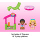 Ігровий набір Пляжний будиночок Барбі Fisher Price Little People Barbie Beach House