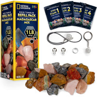 Науковий ігровий набір Камені з Мадагаскару National Geographic Madagascar Rocks for Tumbling