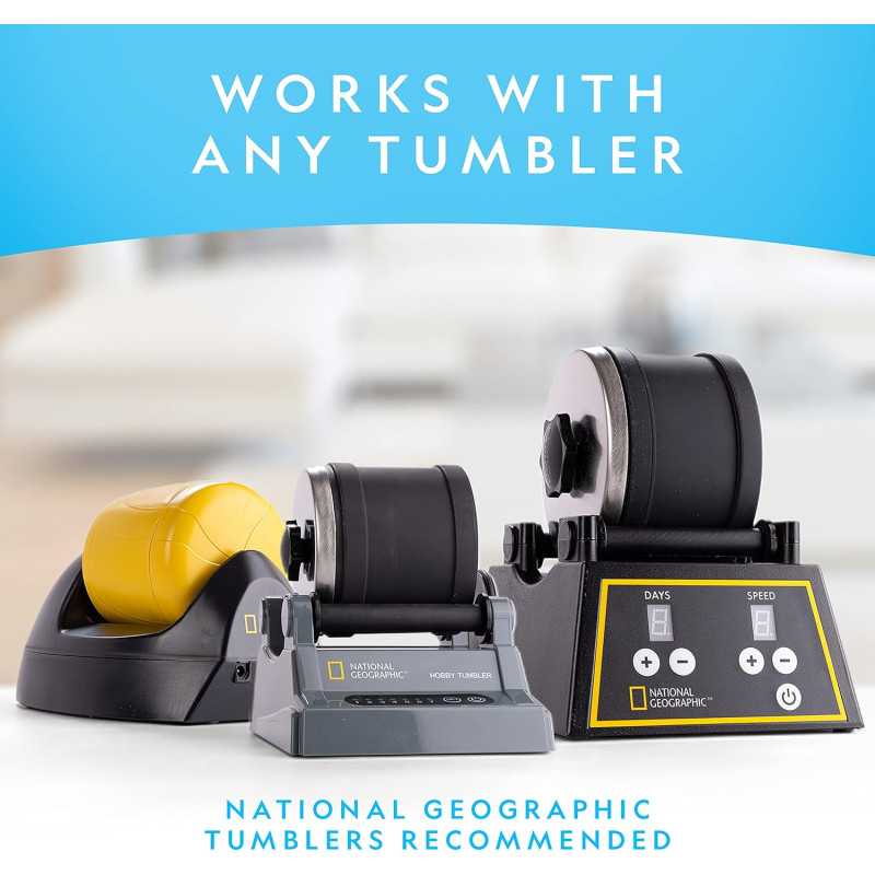 Науковий ігровий набір Камені з Мадагаскару National Geographic Madagascar Rocks for Tumbling