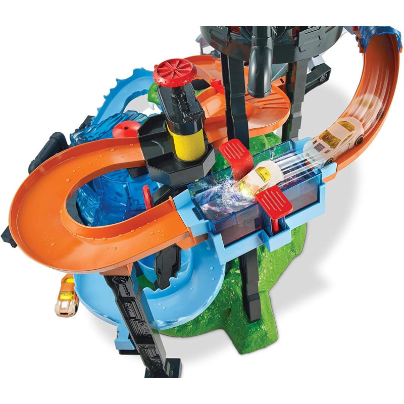 Трек Хот Вілс Водонапірна вежа Hot Wheels Ultimate Gator Car Wash Playset FTB67
