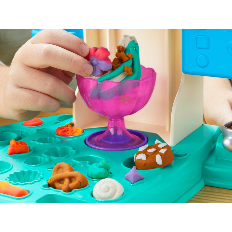 Набір для творчості Райдужне морозиво Play Doh Rainbow Swirl Ice Cream Playset