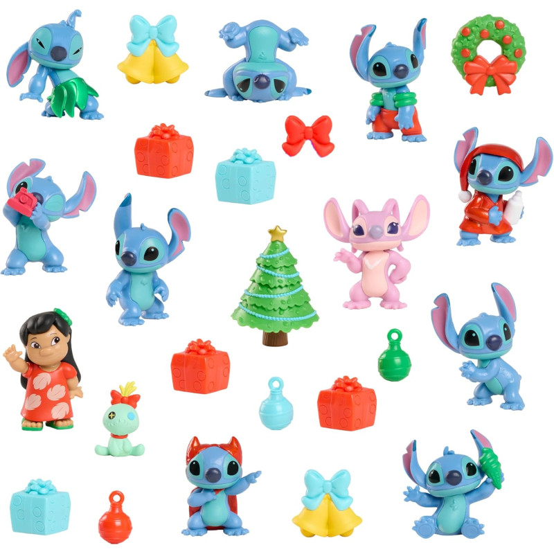 Адвент календар Стич Disney Stitch Advent Calendar 24 Pieces