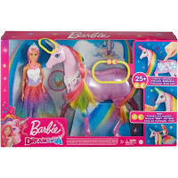 Кукла Барби Дримтопия и Единорог Barbie Dreamtopia Magical Lights Unicorn and Princess