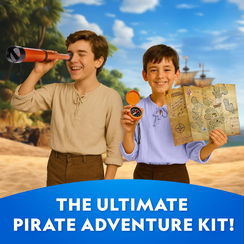 Науковий набір STEM Піратські пригоди National Geographic Pirate Adventure Activity Kit