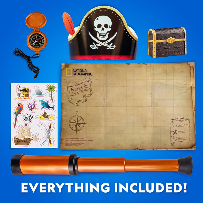 Науковий набір STEM Піратські пригоди National Geographic Pirate Adventure Activity Kit