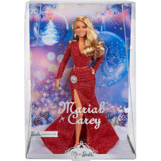 Кукла Барби коллекционная певица Мэрайя Кэри Barbie Signature Mariah Carey Holiday Collectible (HJX17)