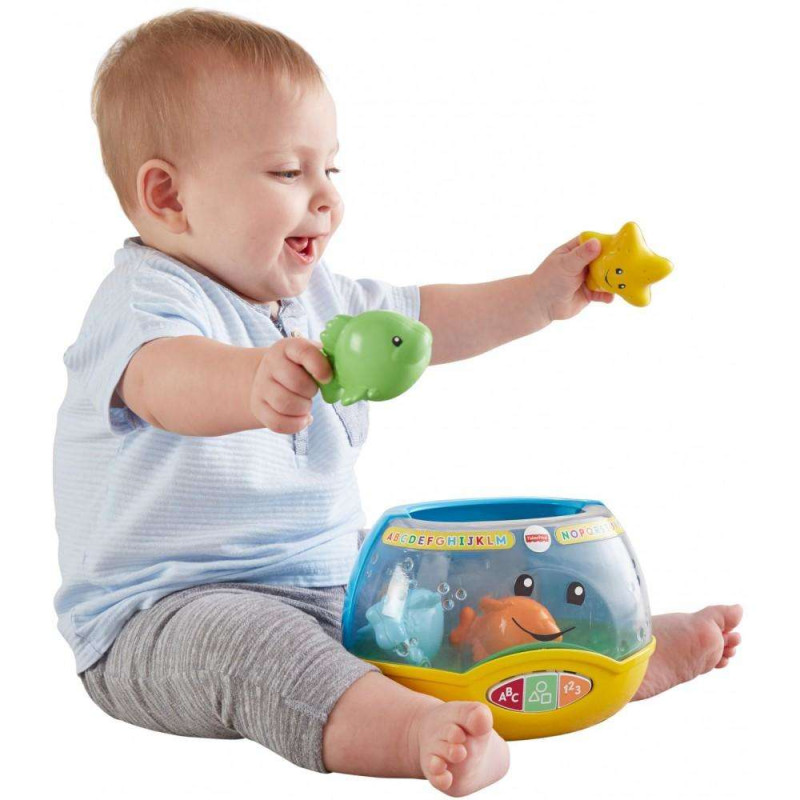 Веселый аквариум Фишер-Прайс Fisher-Price Laugh & Learn Magical Lights Fishbowl