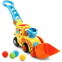Каталка бульдозер Vtech Pop a Balls Push & Pop Bulldozer