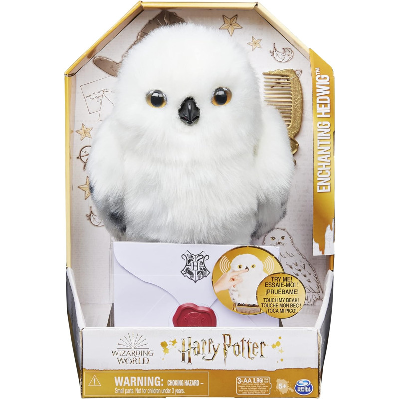 Інтерактивна сова Гедвіг Wizarding World Harry Potter, Enchanting Hedwig Interactive Owl