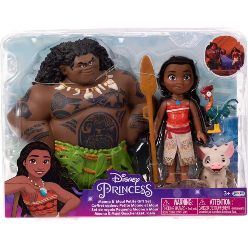 Ігровий набір Моана і Мауї Disney Princess Moana Maui Petite Doll Gift Set
