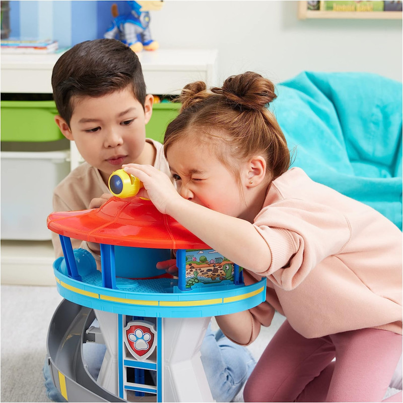 Щенячий Патруль Велика Рятувальна Станція Paw Patrol Lookout Tower Playset Toy Car Launcher