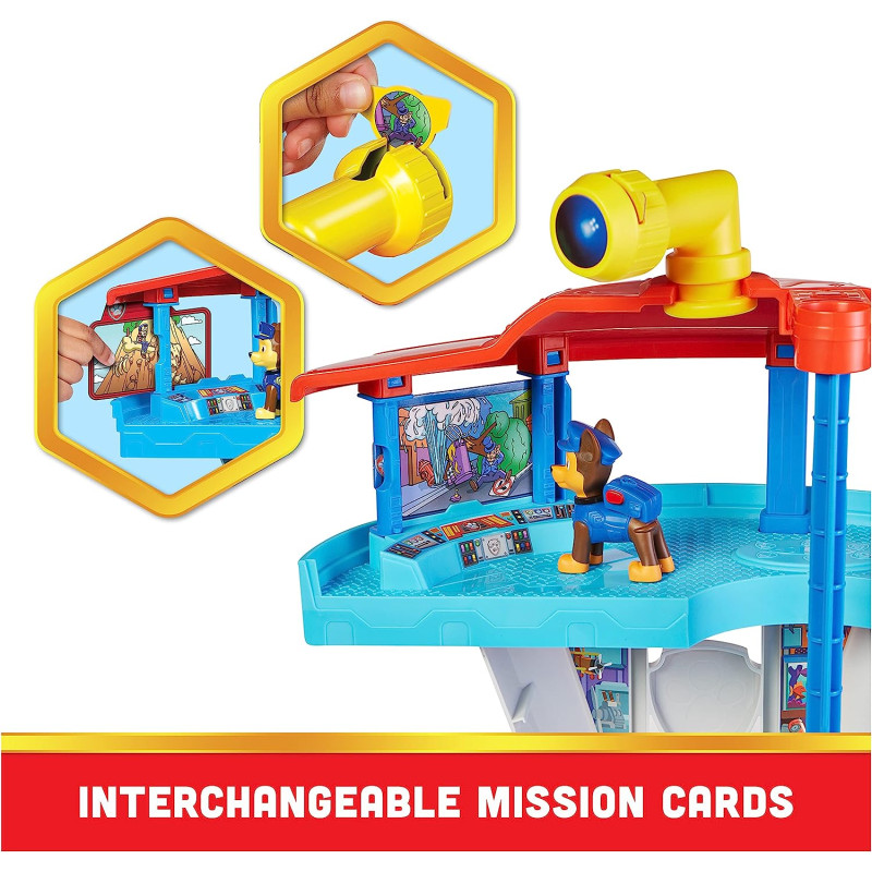 Щенячий Патруль Велика Рятувальна Станція Paw Patrol Lookout Tower Playset Toy Car Launcher