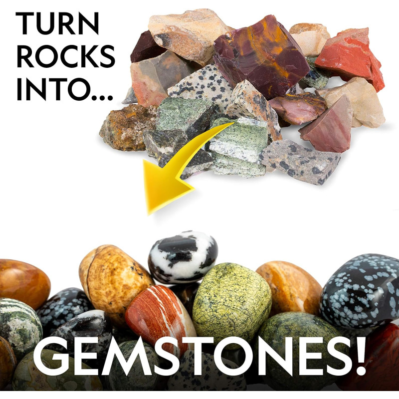 Науковий ігровий набір National Geographic Rock Tumbler Refill Kit Jasper Rocks