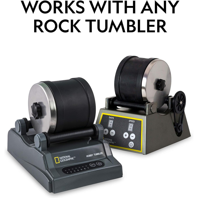 Науковий ігровий набір National Geographic Rock Tumbler Refill Kit Jasper Rocks