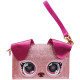 Інтерактивна сумочка клатч собачка з райдужними очима Purse Pets, Keepin' It Clutch Dazzling Diva Puppy Pet  