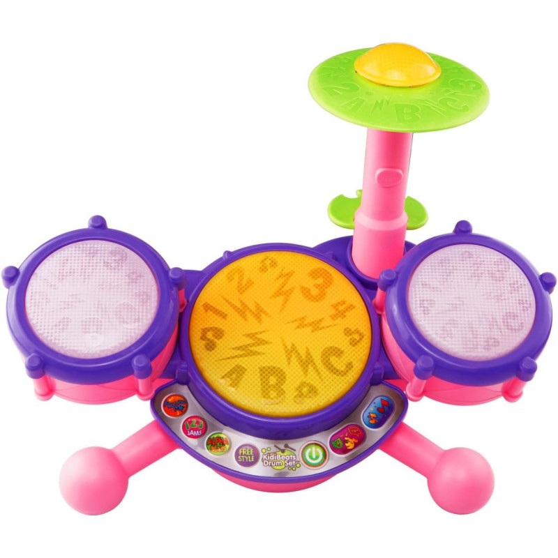 Розвиваюча музична іграшка Барабан VTech KidiBeats Drum Set Pink