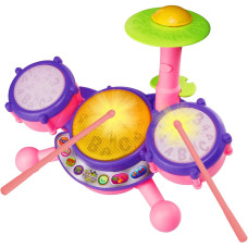 Розвиваюча музична іграшка Барабан VTech KidiBeats Drum Set Pink