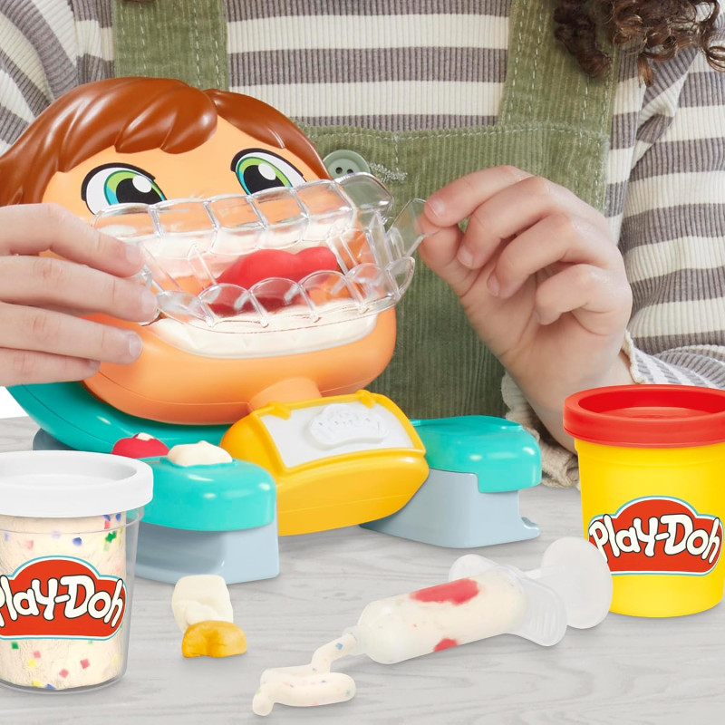 Ігровий набір пластиліну для стоматолога Play Doh Silly Smiles Dentist Playset