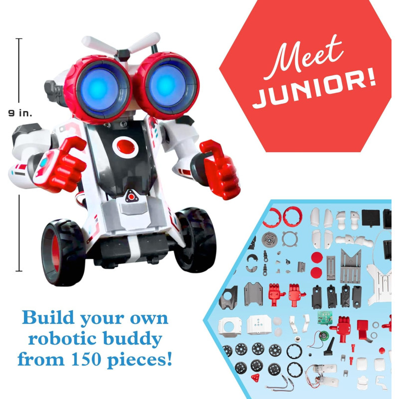 Набір STEM розробка Робота Thames Kosmos Robotics Smart Machines Junior STEM Kit