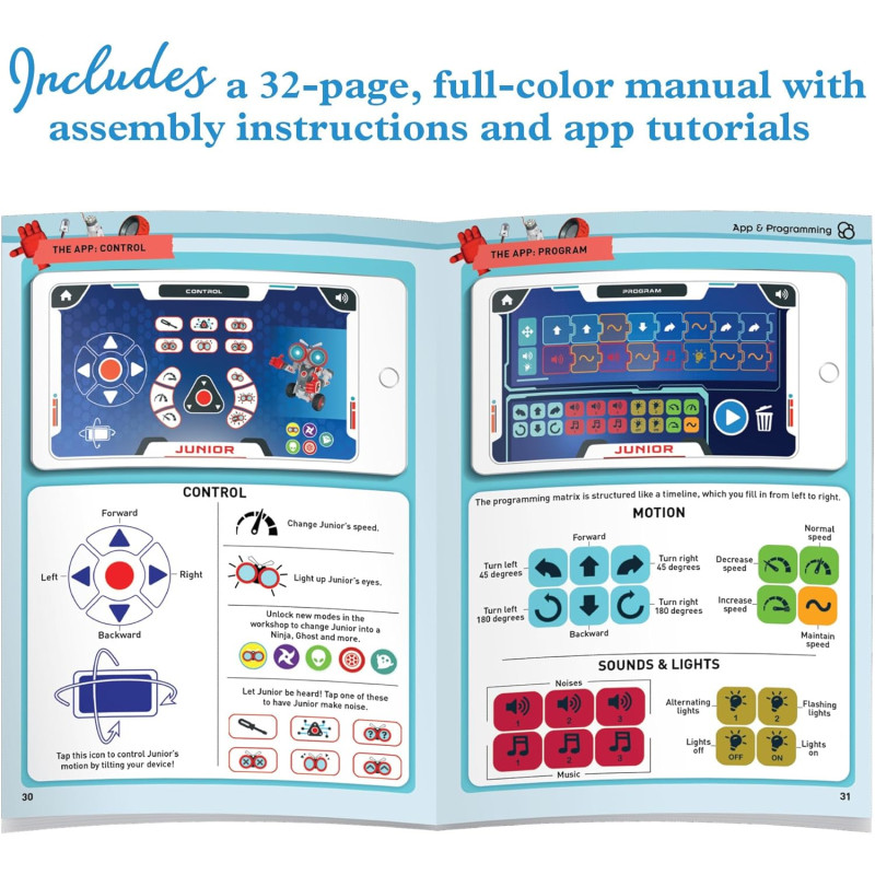 Набір STEM розробка Робота Thames Kosmos Robotics Smart Machines Junior STEM Kit