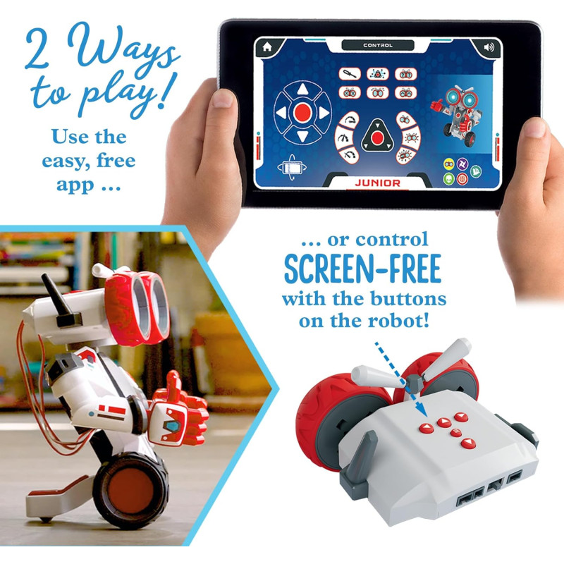 Набір STEM розробка Робота Thames Kosmos Robotics Smart Machines Junior STEM Kit