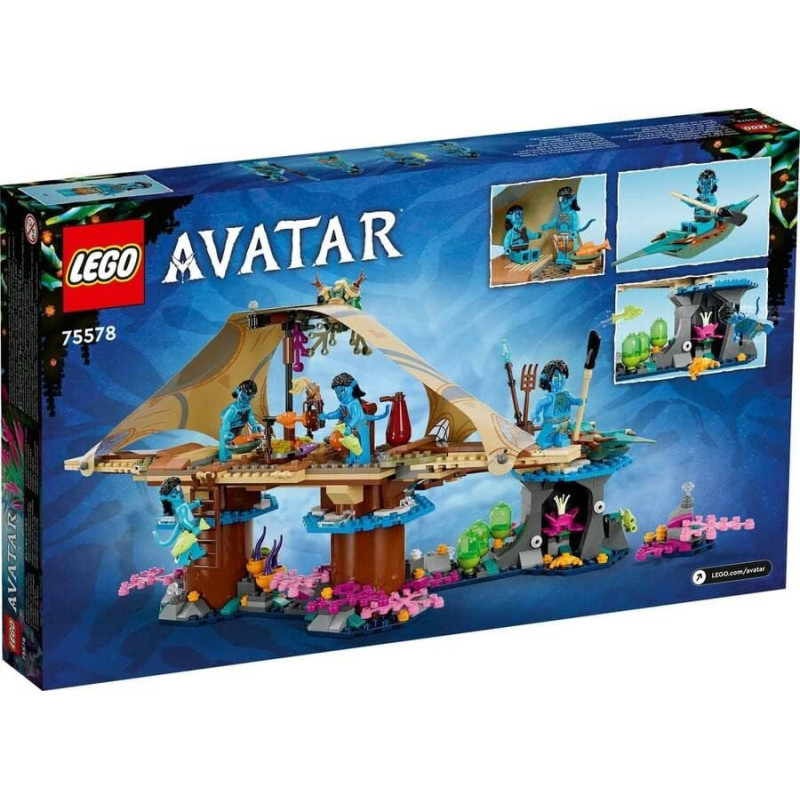 Конструктор Лего Аватар Дім Меткайїна на рифі LEGO Avatar Metkayina Reef Home 75578