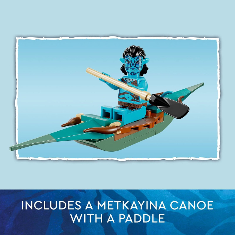 Конструктор Лего Аватар Дім Меткайїна на рифі LEGO Avatar Metkayina Reef Home 75578