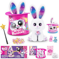 Интерактивный игровой набор Кролик волшебник Pets Alive Magic Bunnies Pearl by ZURU Electronic Plush