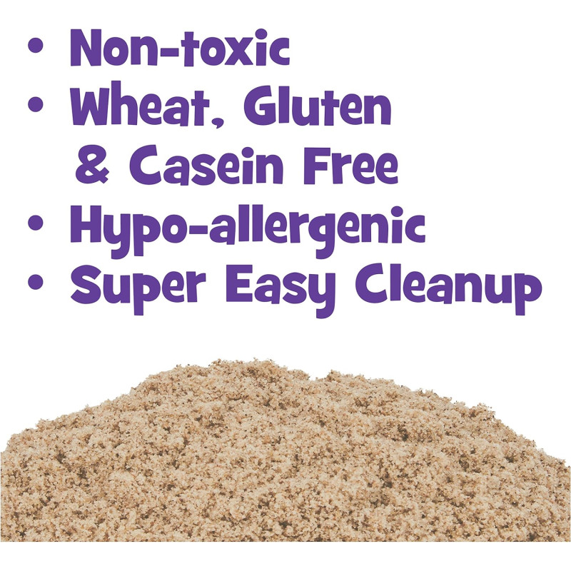 Кінетичний пісок коричневий 907 г Kinetic Sand, The Original Moldable Sensory Play