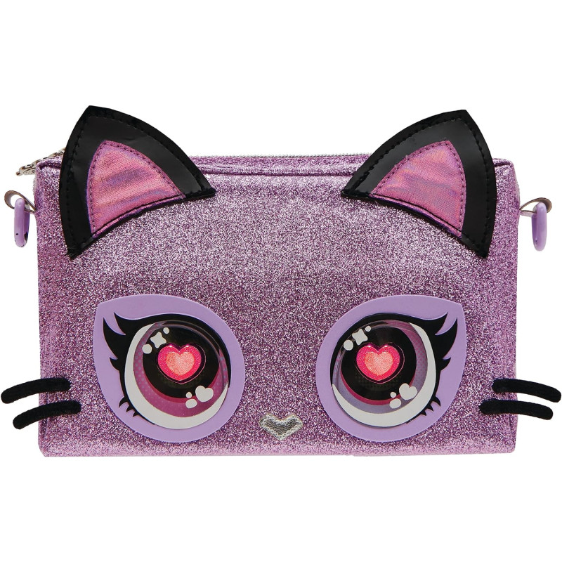 Інтерактивна сумочка котик з райдужними очима Purse Pets Keepin' It Clutch Purdy Purrfect Kitty Pet