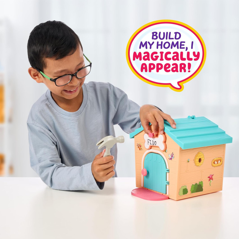 М'яка іграшка сюрприз Little Live Pets Puppy's Minis Teal and Orange Home