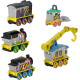 Ігровий набір машинок паровозики Thomas Friends Diecast Vehicle Set Construction