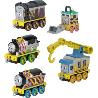 Ігровий набір машинок паровозики Thomas Friends Diecast Vehicle Set Construction