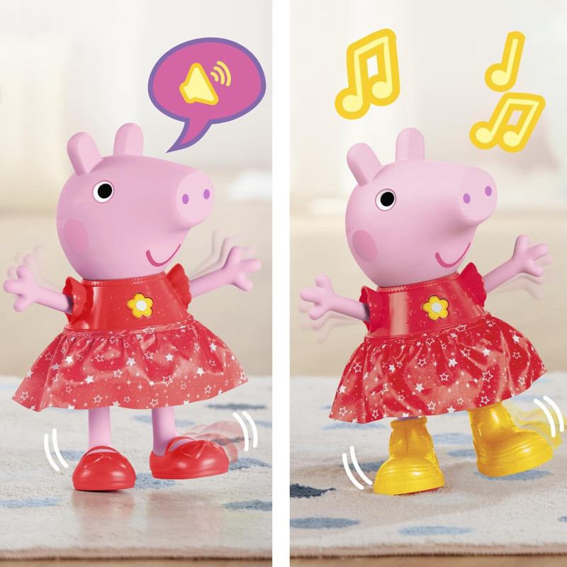 Інтерактивна Свинка Пеппа Peppa Pig Peppa's Muddy Puddles Party Doll 