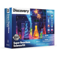 Науковий набір STEM лабораторія Discovery Super Reactions Science Kit 66 Experiments STEM