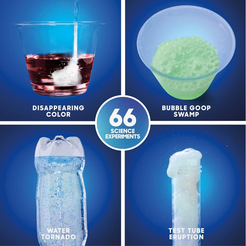 Науковий набір STEM лабораторія Discovery Super Reactions Science Kit 66 Experiments STEM