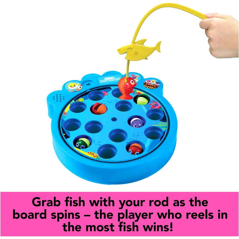 Настільна музична гра Риболовля Spin Master Games Pinkfong Baby Shark Let's Go