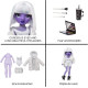 Лялька Рейнбоу Хай Діа Мант Rainbow High Shadow High Dia Mante Purple Fashion Doll