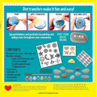 Набір для творчості малюнки на каменях Creativity for Kids Hide and Seek Dot A Rock