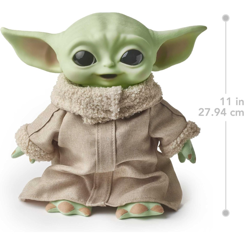 Плюшева іграшка Йоди з Мандалорця Star Wars The Child Plush 11-in Yoda Baby Figure