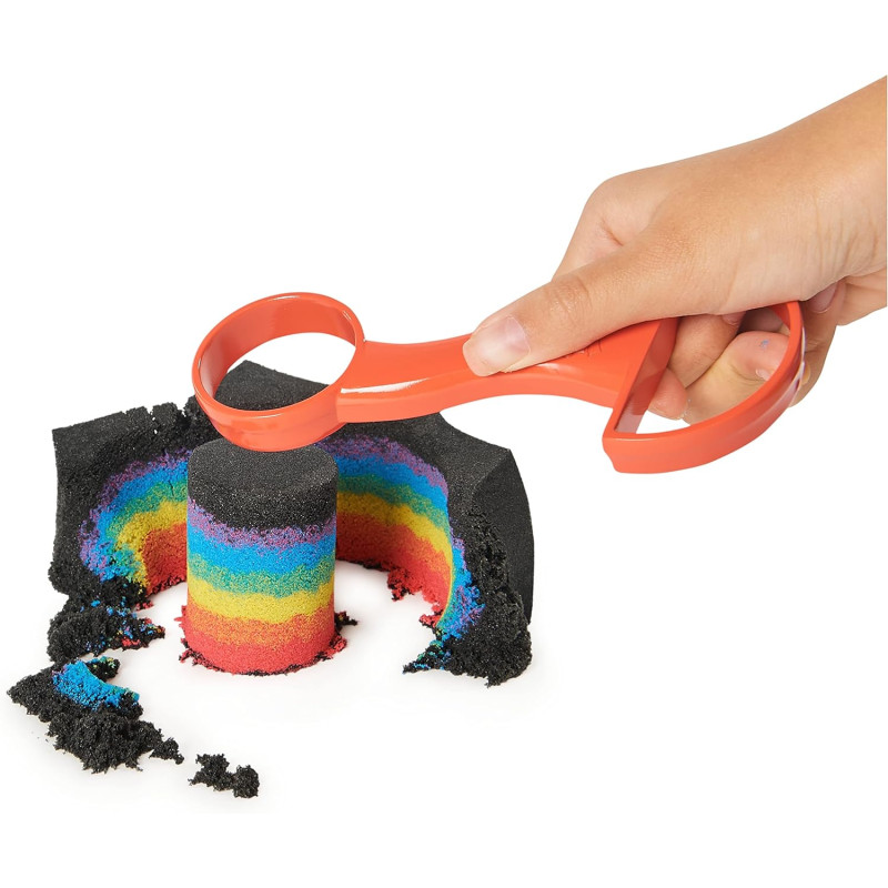 Кінетичний пісок різнокольоровий 2 кг Kinetic Sand Sandisfactory Set 4.5lbs of Colored and White