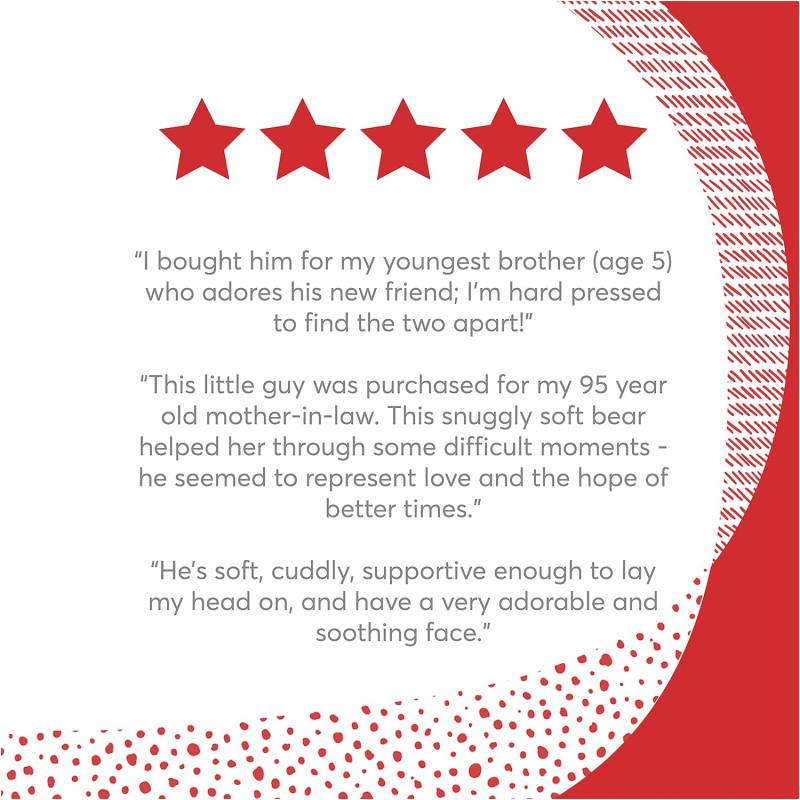 Плюшевий ведмедик Тедді Gund Philbin Teddy Bear Small 45см (Chocolate)