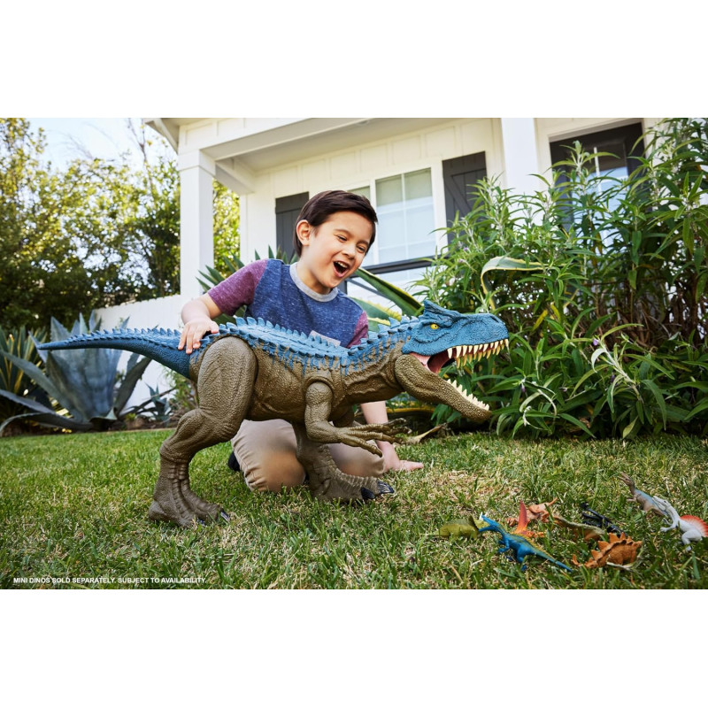 Фігурка Супер Колосального Алозавра Mattel Jurassic World Super Colossal Allosaurus Action Figure