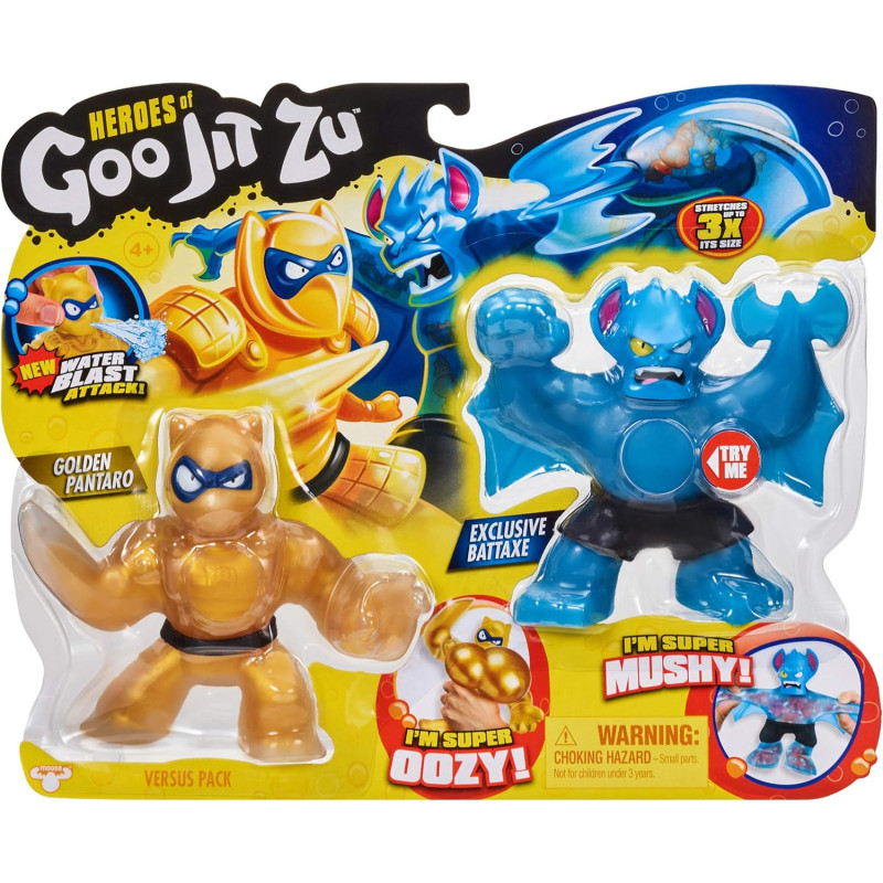 Набір фігурок антистрес Heroes of Goo Jit Zu Water Blast Versus Pack